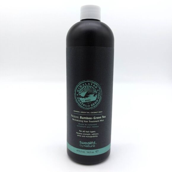 2X Tweak'd by Nature Restore Bamboo Green Tea Revitalizing Hair Treatment Mist - Picture 3 of 8